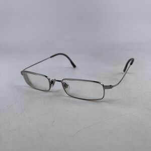 Calvin Klein 532 Unisex Eyeglasses Frames Silver Full Rim Rectangle‎ 48-18-140mm
